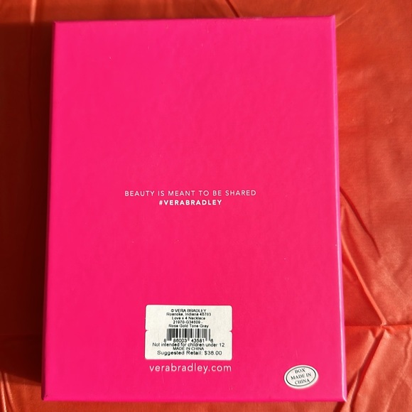 Vera Bradley heart necklace - Picture 2 of 3